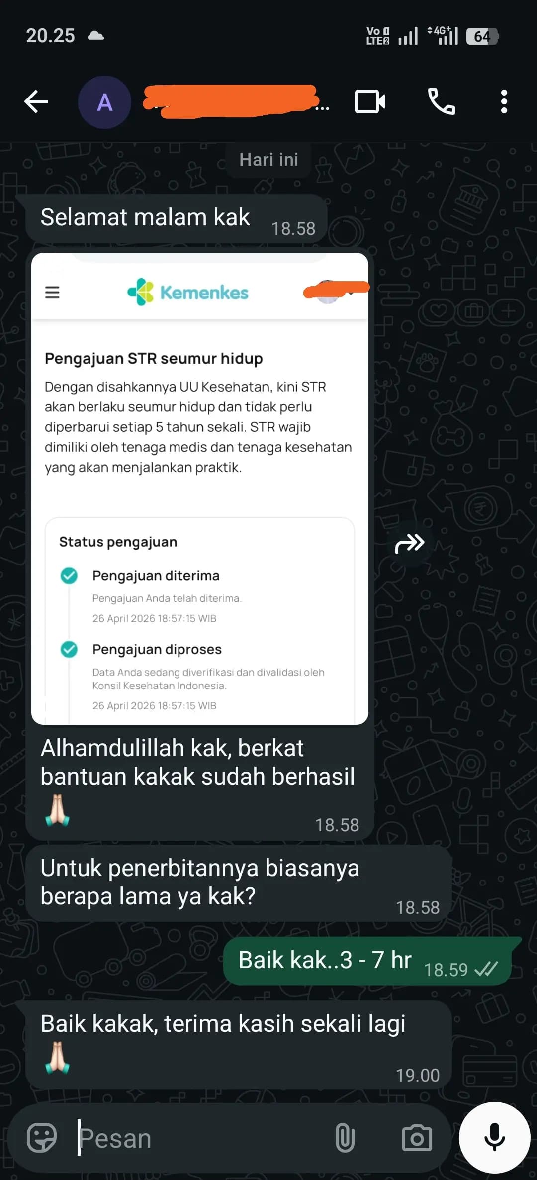 Testimoni 1